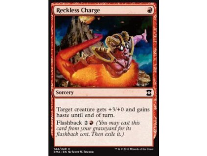Reckless Charge (Foil NE, Stav Near Mint)