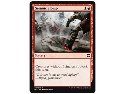 Seismic Stomp (Foil NE, Stav Near Mint)