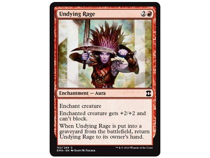 Undying Rage (Foil NE, Stav Near Mint)