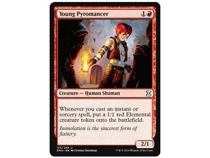 Young Pyromancer (Foil NE, Stav Near Mint)