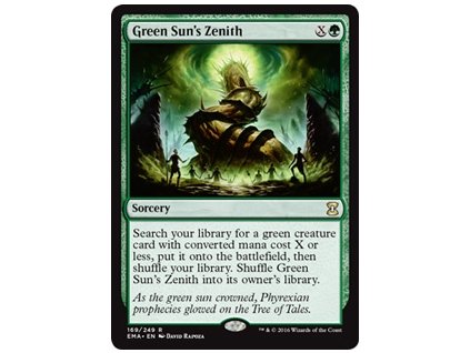 Green Sun's Zenith (Foil NE, Stav Near Mint)