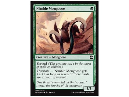 Nimble Mongoose (Foil NE, Stav Near Mint)