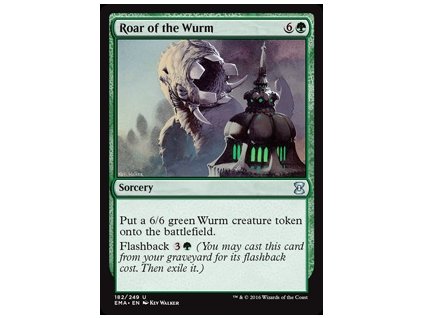 Roar of the Wurm (Foil ANO, Stav Near Mint)