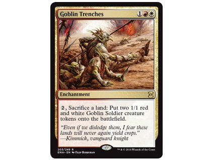 Goblin Trenches (Foil NE, Stav Near Mint)