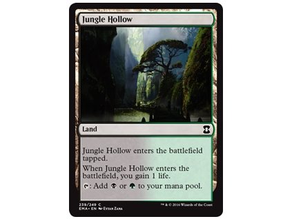 Jungle Hollow (Foil NE, Stav Near Mint)