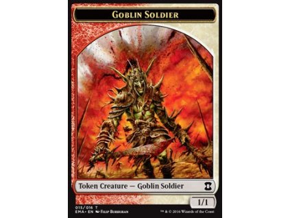 Goblin Soldier Token (Foil NE, Stav Near Mint)