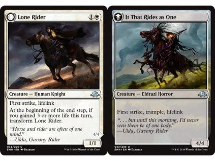 Lone Rider // It That Rides as One