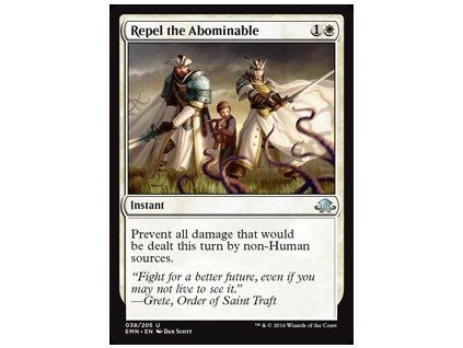 Repel the Abominable (Foil NE, Stav Near Mint)