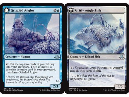 Grizzled Angler // Grisly Anglerfish