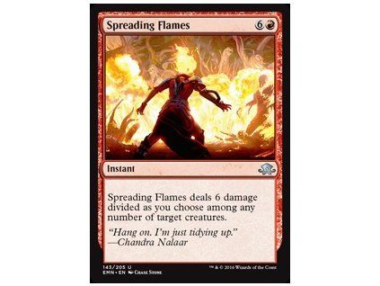 Spreading Flames