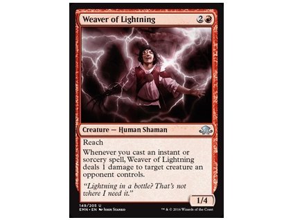 Weaver of Lightning (Foil NE, Stav Near Mint)