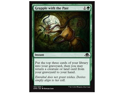 Grapple with the Past (Foil NE, Stav Near Mint)