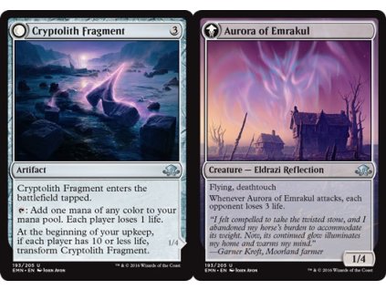 Cryptolith Fragment // Aurora of Emrakul (Foil NE, Stav Near Mint)