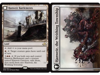 Hanweir Battlements (Foil NE, Stav Near Mint)