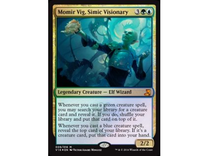 Momir Vig, Simic Visionary - FTV FOIL (Foil NE, Stav Near Mint)