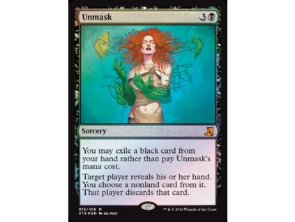 Unmask - FTV FOIL (Foil NE, Stav Near Mint)