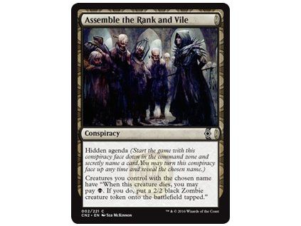 Assemble the Rank and Vile