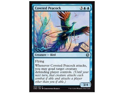 Coveted Peacock