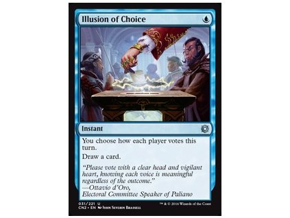 Illusion of Choice (Foil ANO, Stav Played)