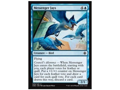 Messenger Jays (Foil NE, Stav Near Mint)