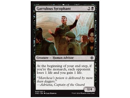 Garrulous Sycophant (Foil NE, Stav Near Mint)