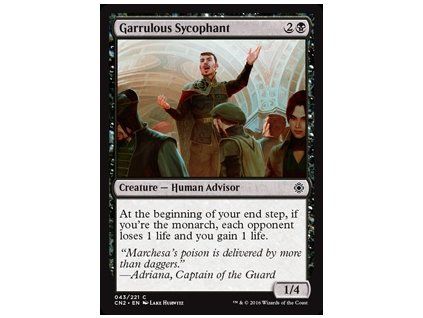 Garrulous Sycophant