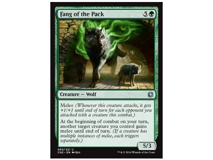 Fang of the Pack (Foil NE, Stav Near Mint)