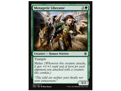 Menagerie Liberator (Foil NE, Stav Near Mint)