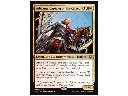 Adriana, Captain of the Guard (Foil NE, Stav Near Mint)