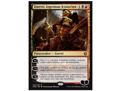 Daretti, Ingenious Iconoclast