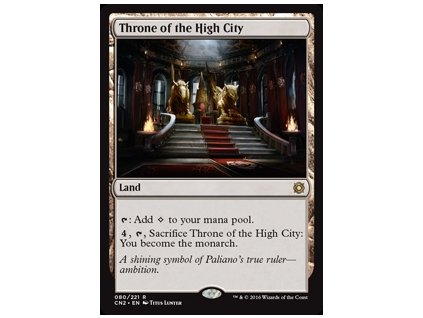 Throne of the High City (Foil NE, Stav Near Mint)