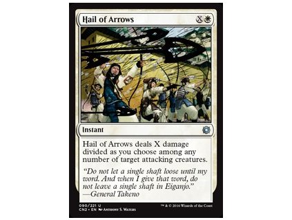 Hail of Arrows (Foil NE, Stav Near Mint)