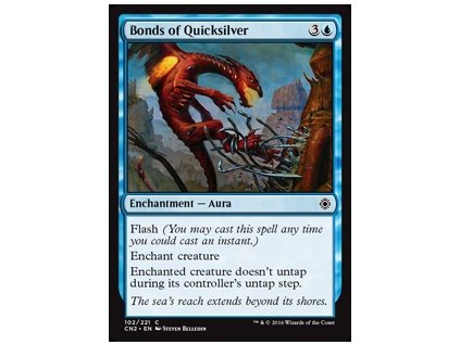Bonds of Quicksilver (Foil NE, Stav Near Mint)