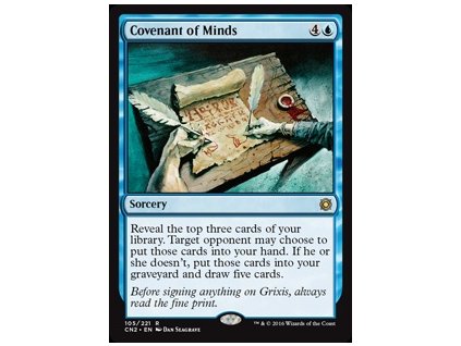 Covenant of Minds (Foil NE, Stav Near Mint)