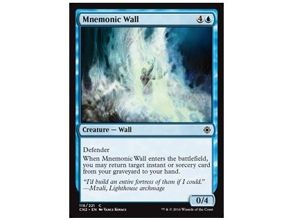 Mnemonic Wall (Foil NE, Stav Near Mint)