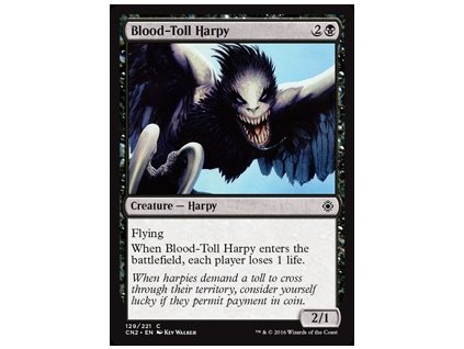 Blood-Toll Harpy (Foil NE, Stav Near Mint)