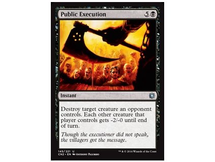 Public Execution (Foil NE, Stav Near Mint)