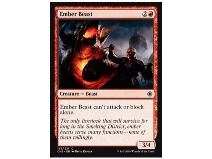 Ember Beast (Foil ANO, Stav Near Mint)
