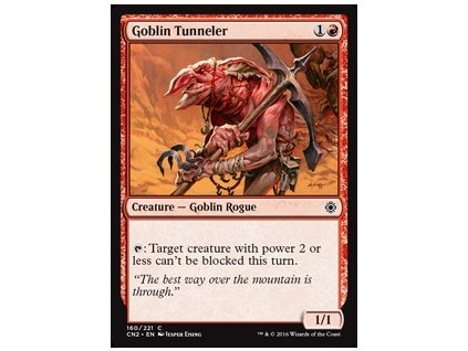 Goblin Tunneler (Foil ANO, Stav Near Mint)