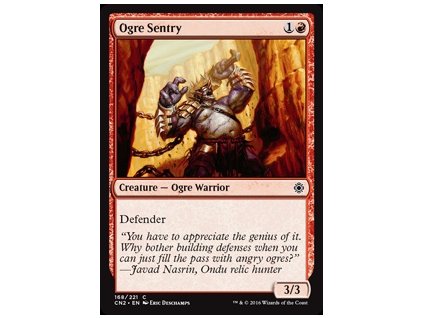 Ogre Sentry (Foil NE, Stav Near Mint)