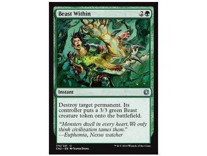 Beast Within (Foil NE, Stav Near Mint)