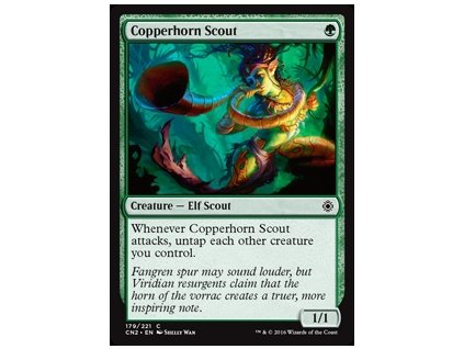 Copperhorn Scout (Foil NE, Stav Near Mint)