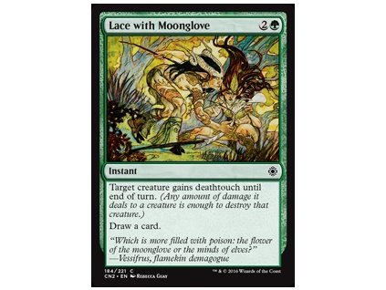 Lace with Moonglove (Foil NE, Stav Near Mint)