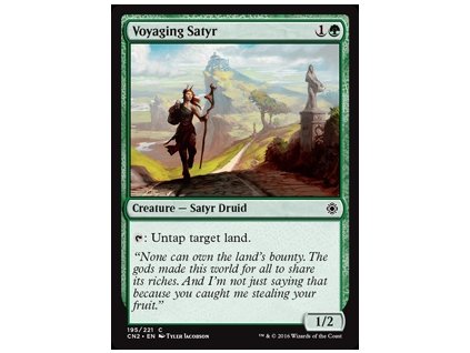 Voyaging Satyr (Foil NE, Stav Near Mint)