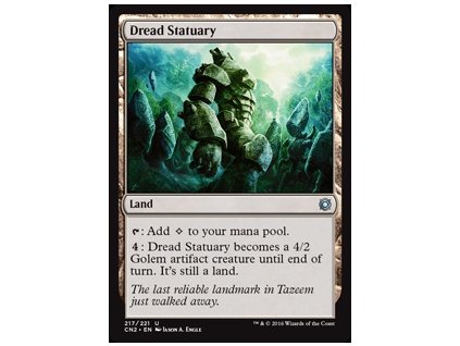 Dread Statuary (Foil NE, Stav Near Mint)