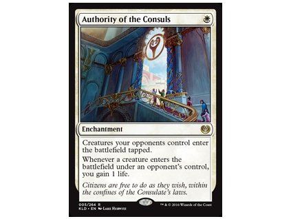 Authority of the Consuls