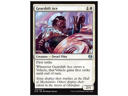 Gearshift Ace (Foil ANO, Stav Near Mint)