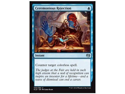 Ceremonious Rejection