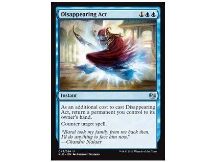 Disappearing Act