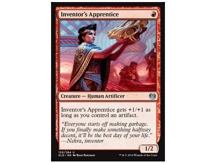Inventor's Apprentice (Foil ANO, Stav Near Mint)